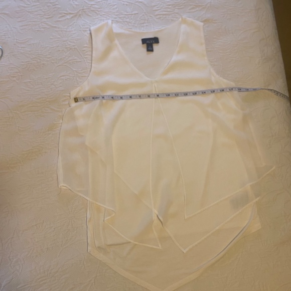 Chiffon 3 layer Sleeveless Tunic, Size S - Picture 7 of 9